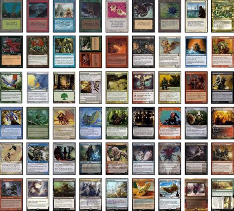 magic the gathering green cards|printable magic the gathering cards.